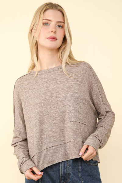 Oversized Casual Knit Top