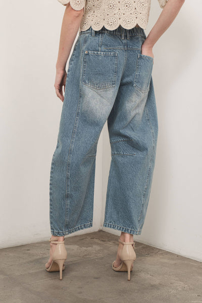 Relaxed Fit Denim Pants