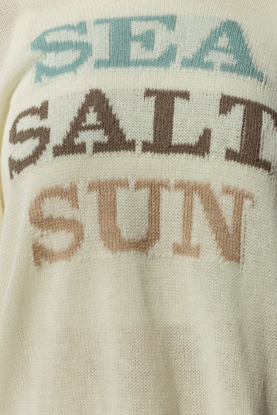 Long Sleeve Sea Salt Sun Sweater