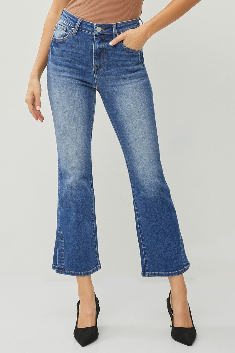 High Rise Bootcut Jeans