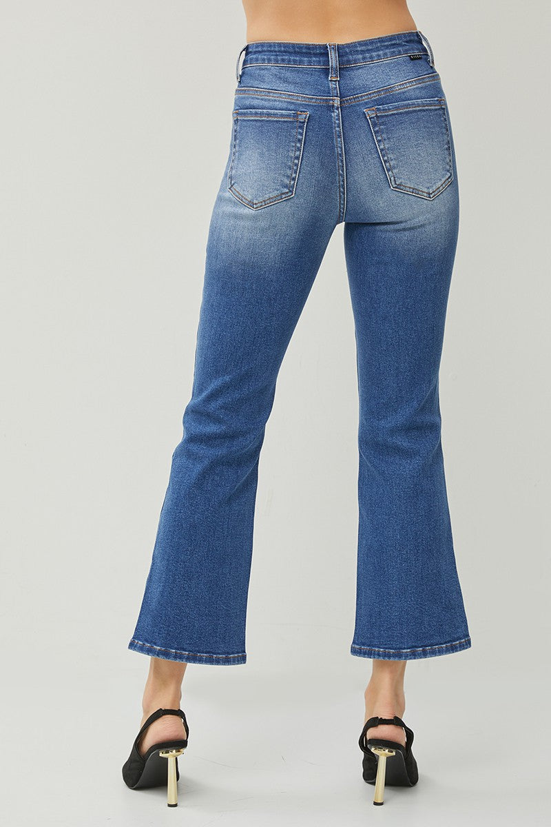 High Rise Bootcut Jeans