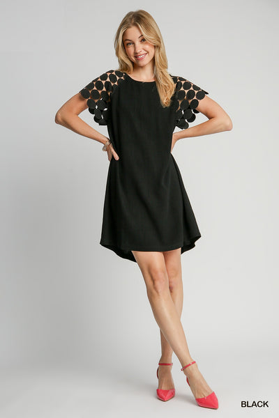 Round Neck Mini Dress