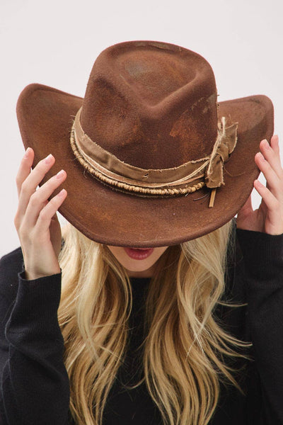 Magnolia 2 in 1 Rustic Cowgirl/Fedora Hat