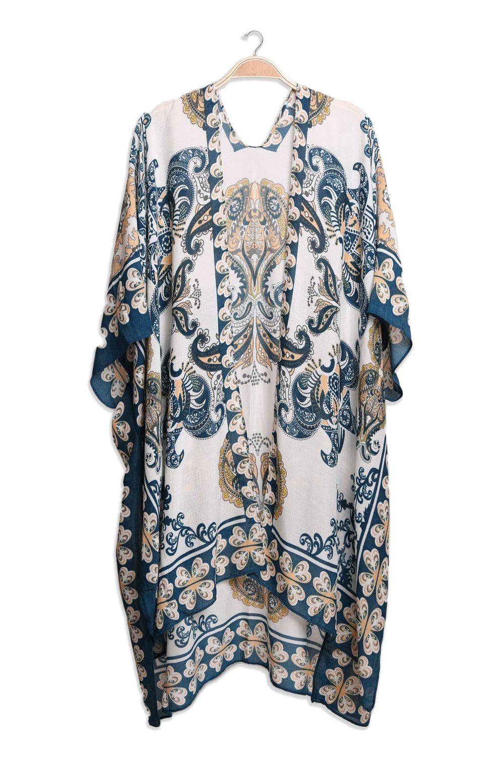 Hayley Paisley Print Kimono