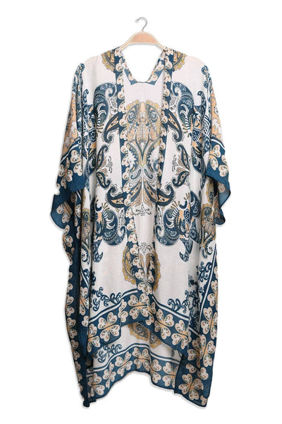 Hayley Paisley Print Kimono