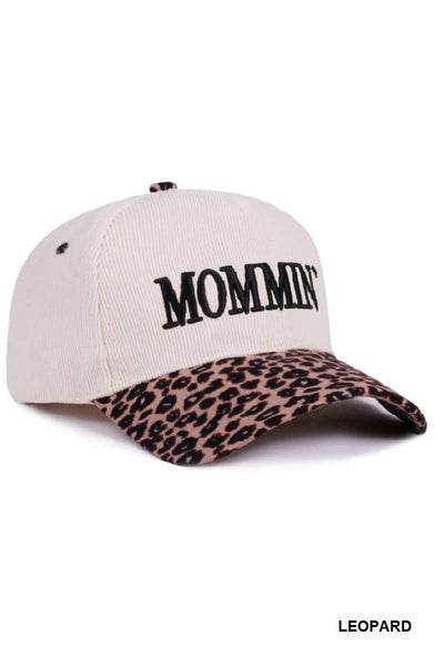 Mommin’ Two Tone Corduroy Cap / OS