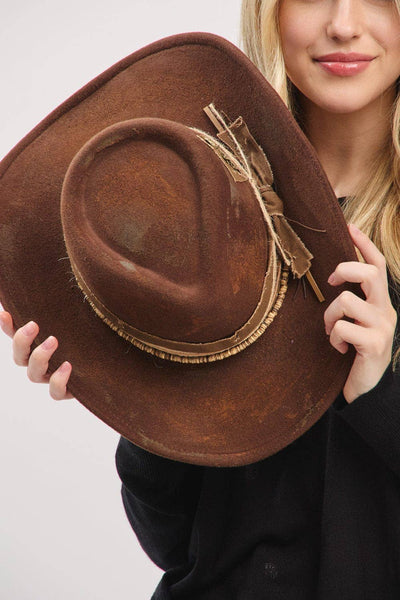 Magnolia 2 in 1 Rustic Cowgirl/Fedora Hat