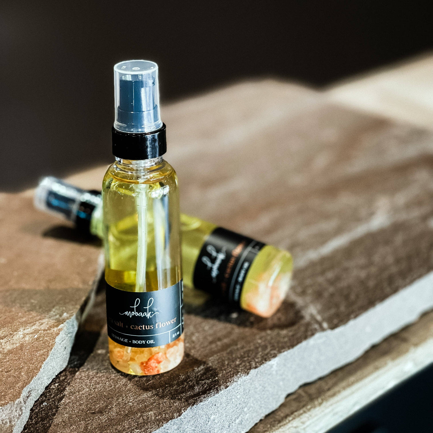 Sea Salt + Cactus Flower Body Oil- Travel