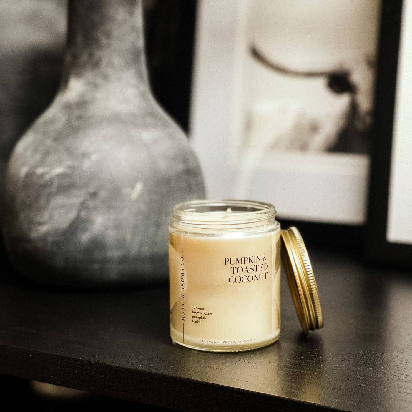 Pumpkin & Toasted Coconut Candle 6oz