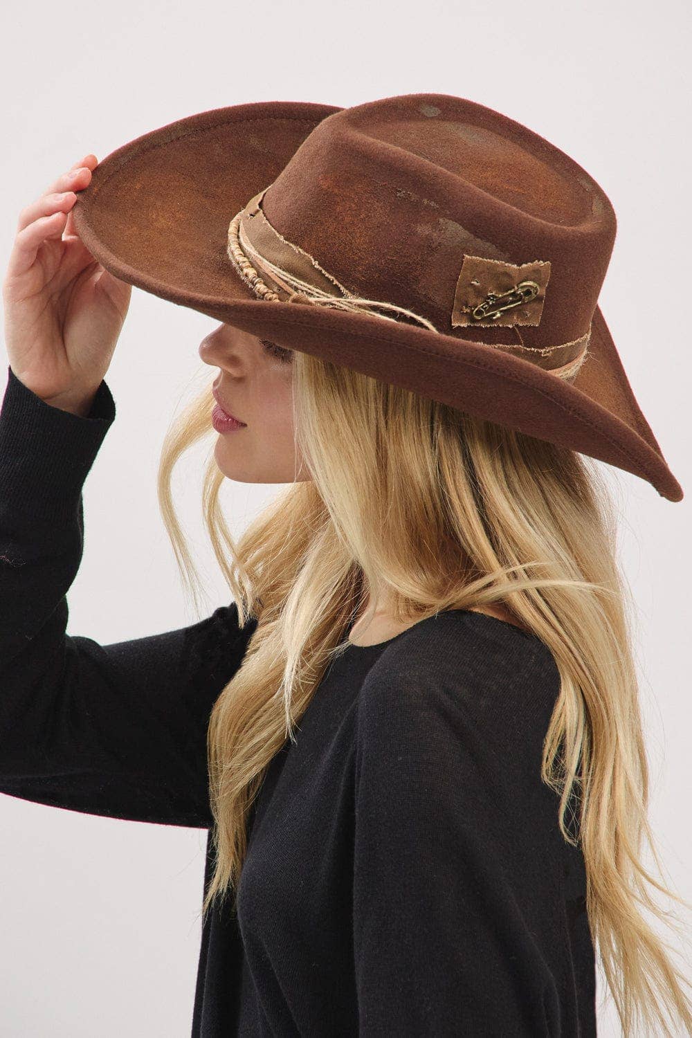 Magnolia 2 in 1 Rustic Cowgirl/Fedora Hat
