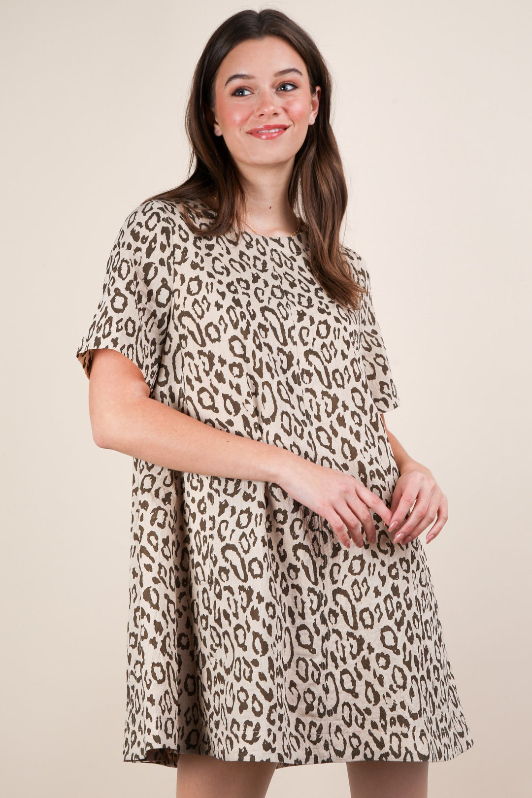 split sleeve midi dress Amaris