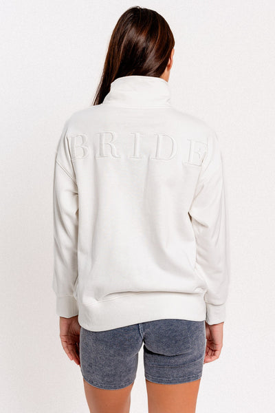 BRIDE Zip Up Sweater