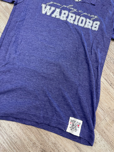 WARRIORS Cut V-Neck | School Spirit colors: Purple