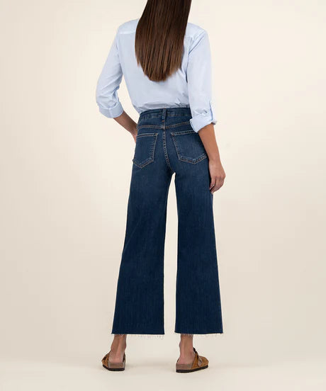 Dark Wash Meg High Rise Wide Leg