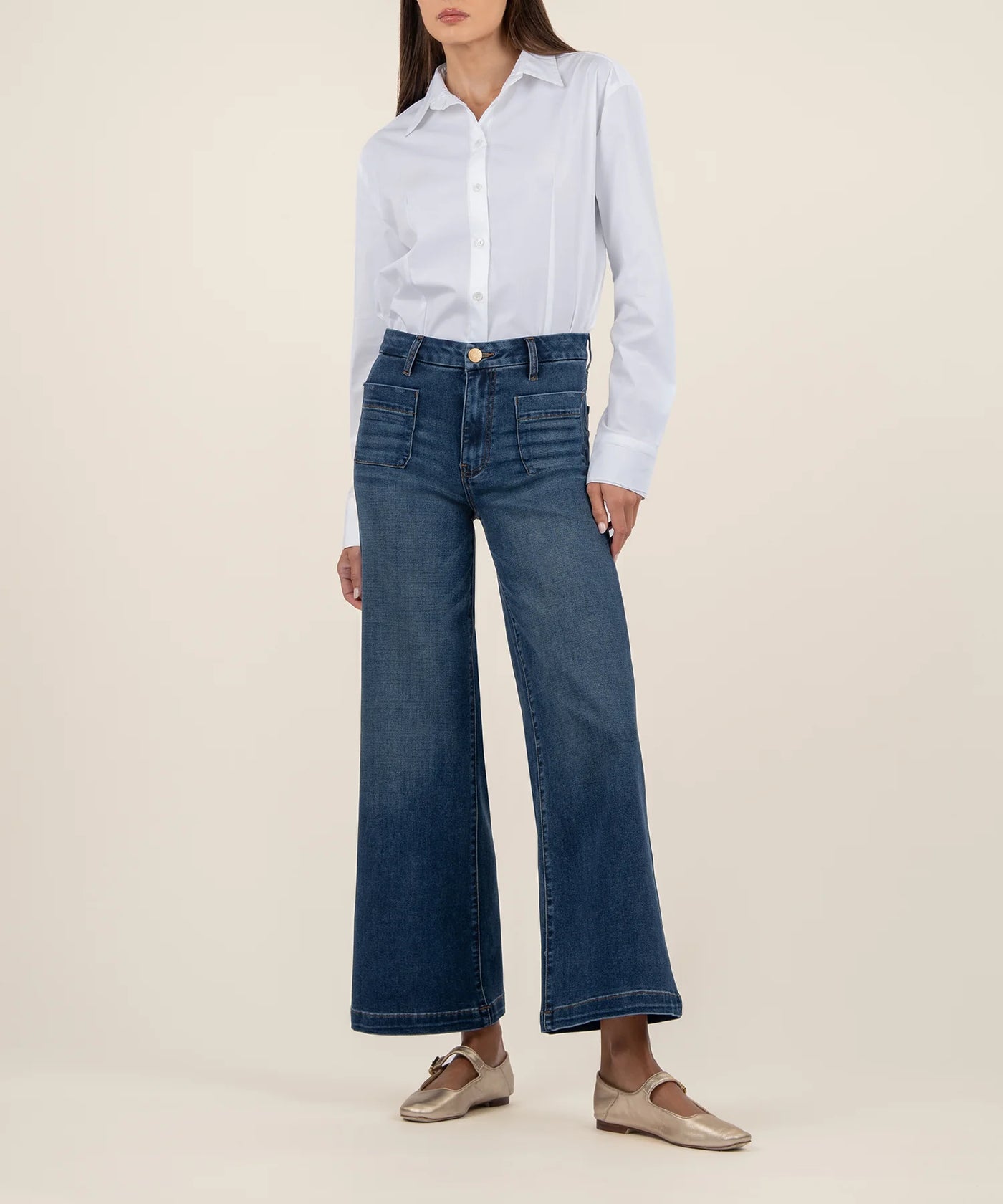 Meg High Rise Wide Leg