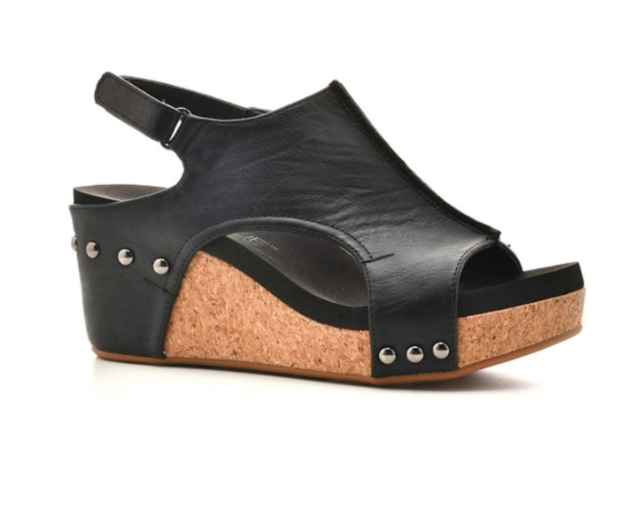 Corkys Women's Carley Wedge Sandals