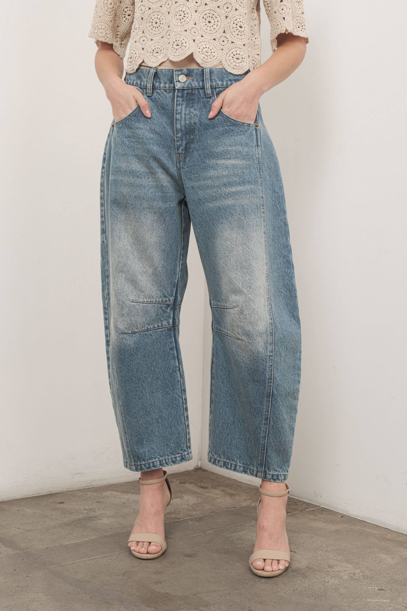 Relaxed Fit Denim Pants