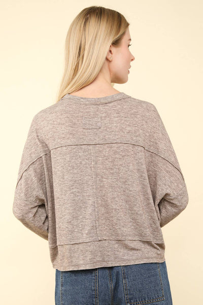 Oversized Casual Knit Top