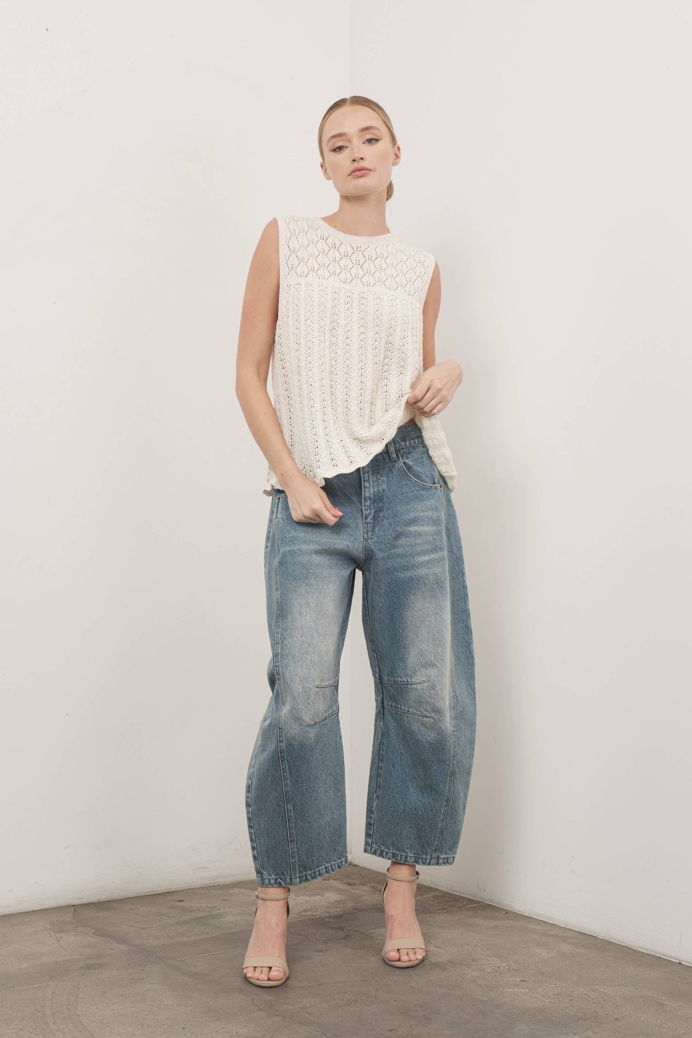 Relaxed Fit Denim Pants