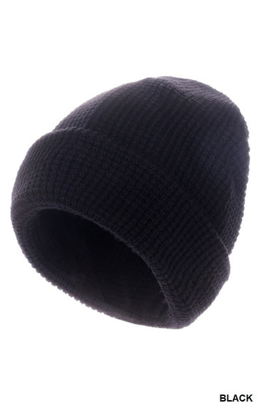 Waffle Knit Beanie